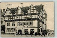 32825 W4933 Blomberg , Lippe - Rathaus Städtische Spar- u. Leihkasse Ratskeller