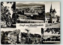95615 W8590 Marktredwitz - Burgruine Weißenstein Schwimmbad VW Käfer Auto