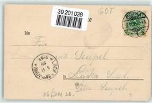 99867 O5800 Gotha , Thür 1899 Gebrauchsspuren Arnoldt Platz