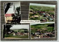 84371 W8343 Anzenkirchen Foto AK Fliegeraufnahme