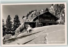 83727 W8162 Schliersee - Winter Obere Firstalm gegen Krettenburg