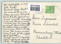 Hasen musizieren vermenschlicht AK Osterei 1954