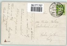 Vesele Velikonoce Hasen schlüpfen aus einem Osterei AK Osterei 1924 Gebrauchsspuren