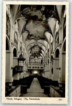 85298 W8069 Scheyern - Kloster Scheyern Klosterkirche Kirchenorgel Kanzel
