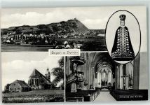 94327 W8443 Bogen , Niederbay - Wallfahrtskirche Inneres der Kirche Gnadenbild