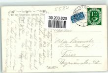 56859 W5584 Bullay - Klosterruine Marienburg Berlin Notopfermarke