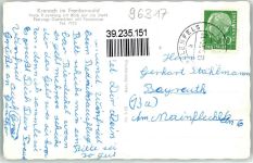 96317 W8640 Kronach , Oberfr - Fliegeraufnahme Veste Rosenberg