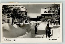 88161 W8998 Lindenberg i. Allgäu - Winter Skiläufer