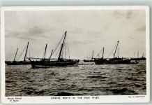 Nil Segelschiff Foto AK