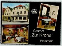 96260 W8628 Weismain - Gasthaus zur Krone eigene Metzgerei Auto