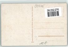 08645 O9933 Bad Elster - Postamt Litfaßsäule
