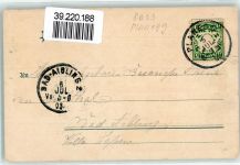82152 W8033 Maria Eich 1908 - Freialtar Gottesdienst Waldprozession
