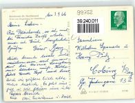99752 O5502 Bleicherode Foto AK Angerberg Löwenburg Fachwerk Strommast