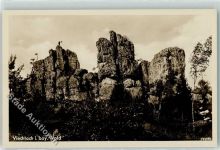 94234 W8374 Viechtach Foto AK Pfahlpartie Felsen