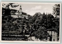 97816 W8770 Mariabuchen b Lohr a Main Foto AK Wallfahrtskirche Kapuzinerkloster Buchenmühle