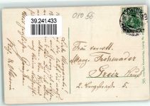 08056 O9500 Zwickau 1913 Gebrauchsspuren Paradiesbrücke Kutsche Schloß