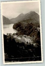 87645 W8959 Hohenschwangau Foto AK Ort handschriftlich
