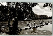 95100 W8672 Selb - Schwimmbad Wegweiser Wasserrutsche