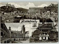 95326 W8650 Kulmbach - Kellnerinnen Maßkrüge Bierfäßer Plassenburg
