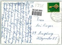 88161 W8998 Lindenberg i. Allgäu Gebrauchsspuren Sanatorium Lindenberg-Ried Fliegeraufnahme