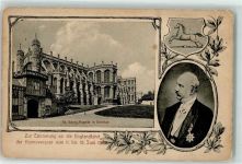 Erinnerung Englandfahrt der Hannoveraner 1908 - St. Georg Kapelle in Windsor Adel