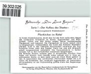 84347 W8340 Pfarrkirchen , Niederbay KEINE AK Bilderreihe Das Land Bayern Serie I Der Aufbau des Staates