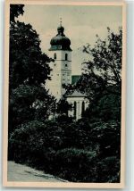 85560 W8017 Ebersberg , Oberbay Foto AK Pfarrkirche