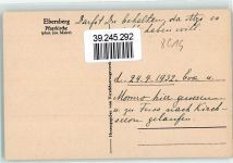 85560 W8017 Ebersberg , Oberbay Foto AK Pfarrkirche