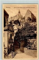 35037 W3550 Marburg - Blick auf das Schloss