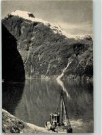 Geiranger - Fjord mit Prekestolen Boot