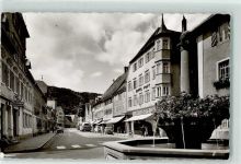 78727 W7238 Oberndorf am Neckar - Hotel Post Oldtimer Omnibus