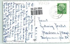 78727 W7238 Oberndorf am Neckar - Hotel Post Oldtimer Omnibus