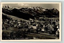 87545 W8978 Burgberg i. Allgäu - Daumengruppe Nebelhorn Rubihorn