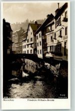 52156 W5108 Monschau Foto AK Friedrich Wilhelm Brücke