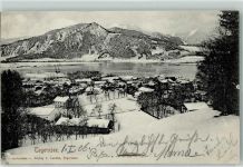 83684 W8180 Tegernsee 1906 - Kloster Schloss Winter