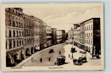 83022 W8200 Rosenheim , Oberbay - Max Josef Platz Oldtimer