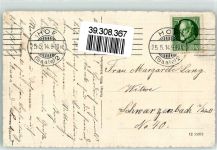 95028 W8670 Hof , Saale 1914 - Fischergasse Fuhrwerke