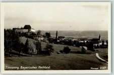 84529 W8261 Tittmoning Foto AK Schloss Burg