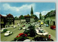 96215 W8620 Lichtenfels , Bay - Marktplatz VW Bulli VW Käfer VW Bus Mercedes Ford