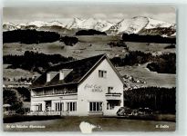 88161 W8998 Lindenberg i. Allgäu - Hotel Cafe Alpina VW Käfer Oldtimer