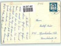 92655 W8484 Grafenwöhr Foto AK Marienplatz Rathaus Wasserturm