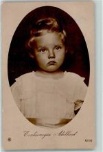 Erzherzogin Adelheid Verlag NPG 6092 AK Adel Österreich 1917 Foto AK