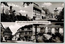 91443 W8533 Scheinfeld - Gasthaus Weißes Roß Oldtimer