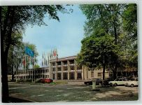Strasbourg Straßburg Gebäude Europa Haus AK Politik
