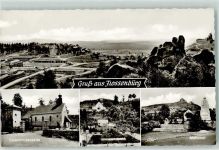 92696 W8481 Flossenbürg Foto AK Mahnmal Gedächniskapelle