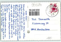 90584 W8501 Allersberg - Alte Wehrkirche Marktplatz Stadttor Gilardihaus