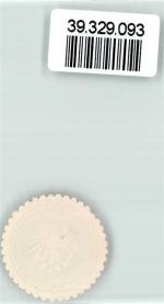 30159 W3000 Hannover Siegelmarke Intendantur der Königlichen Schauspiele Hannover