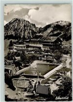 87541 W8973 Hindelang Gebrauchsspuren Hotel Luitpoldbad Schwimmbad