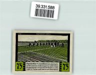 25469 W2083 Halstenbek , Holst Geldschein Notgeld 75 Pfennig Kulturzeit Säen
