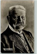 Hindenburg Foto AK